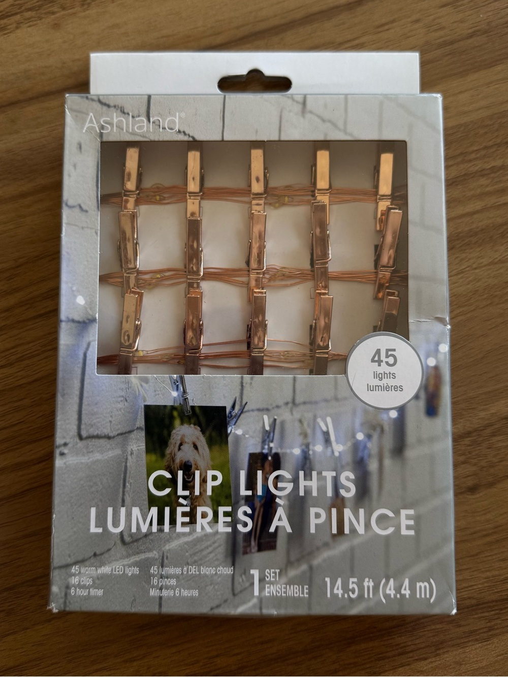 Ashland Clip Lights in Rose Gold - Photo Clip String Lights